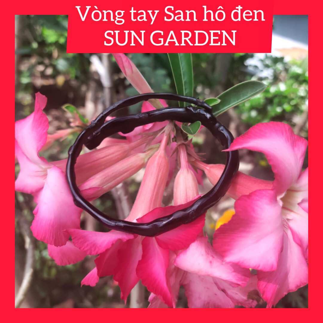 Vòng tay san hô đen cá tính