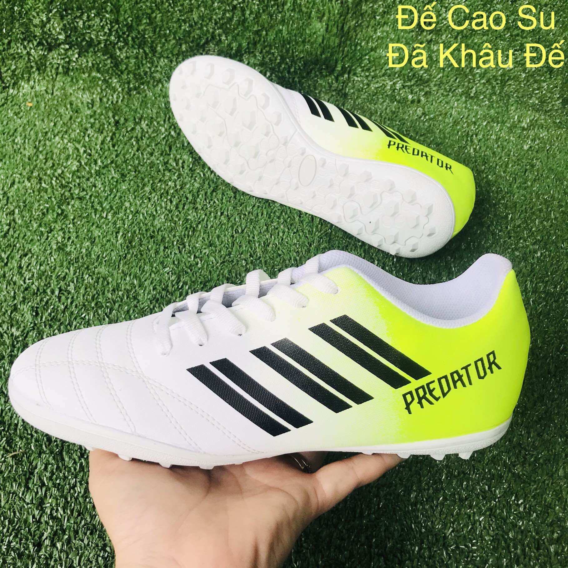Giày đá bóng đá banh sân cỏ nhân tạo