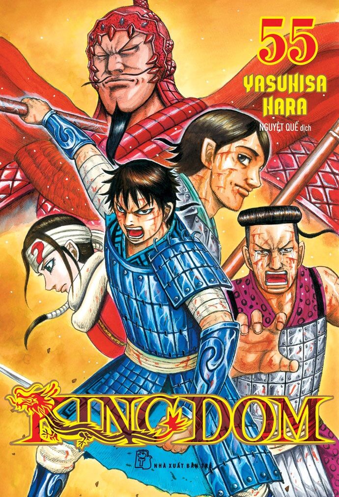 Truyện tranh - kingdom - tập 55 - tặng kèm thẻ hình nhân vật - nxb trẻ