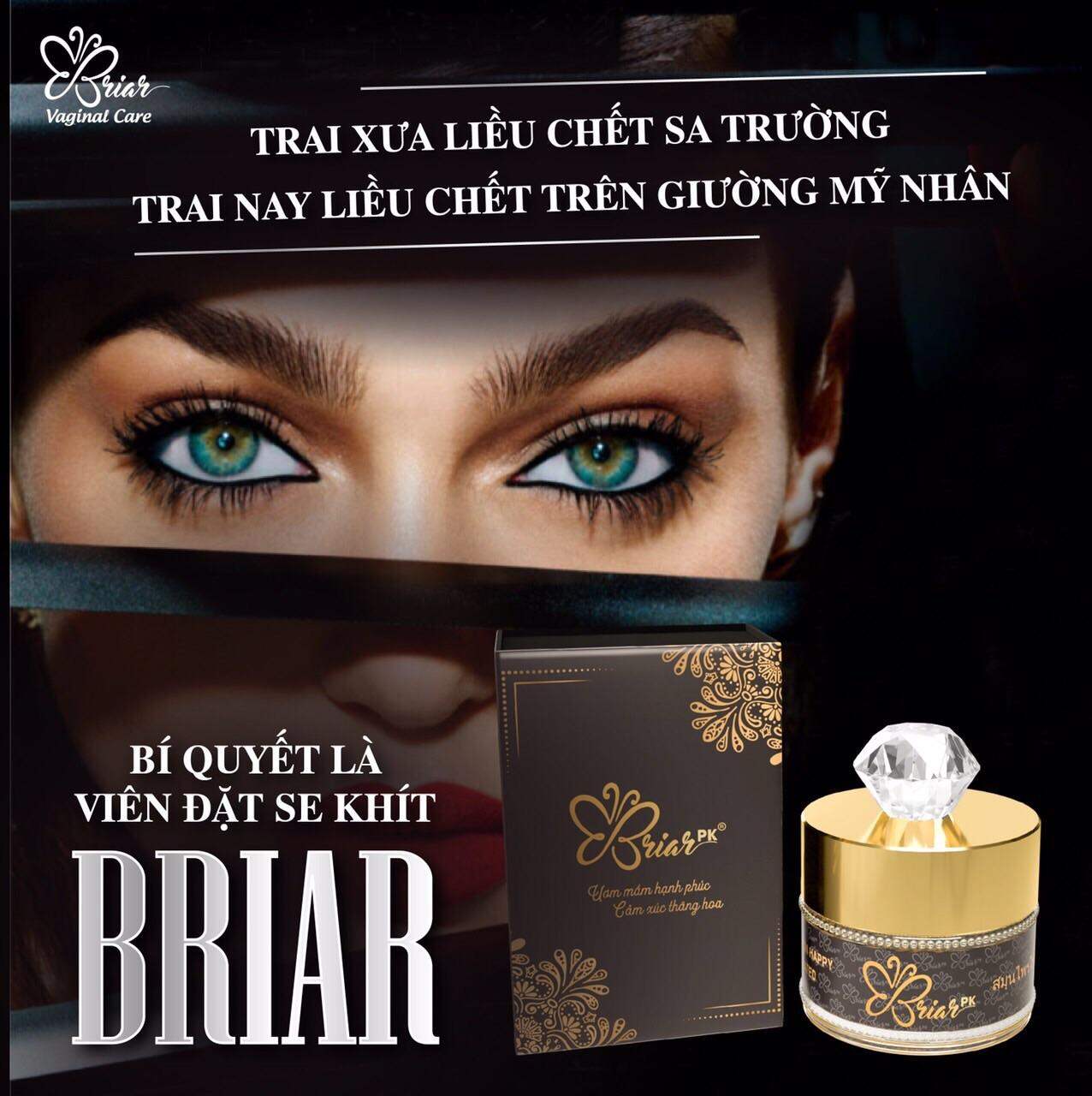 Hộp 10 viên đặt thảo mộc se khít Briar ( chính hãng)