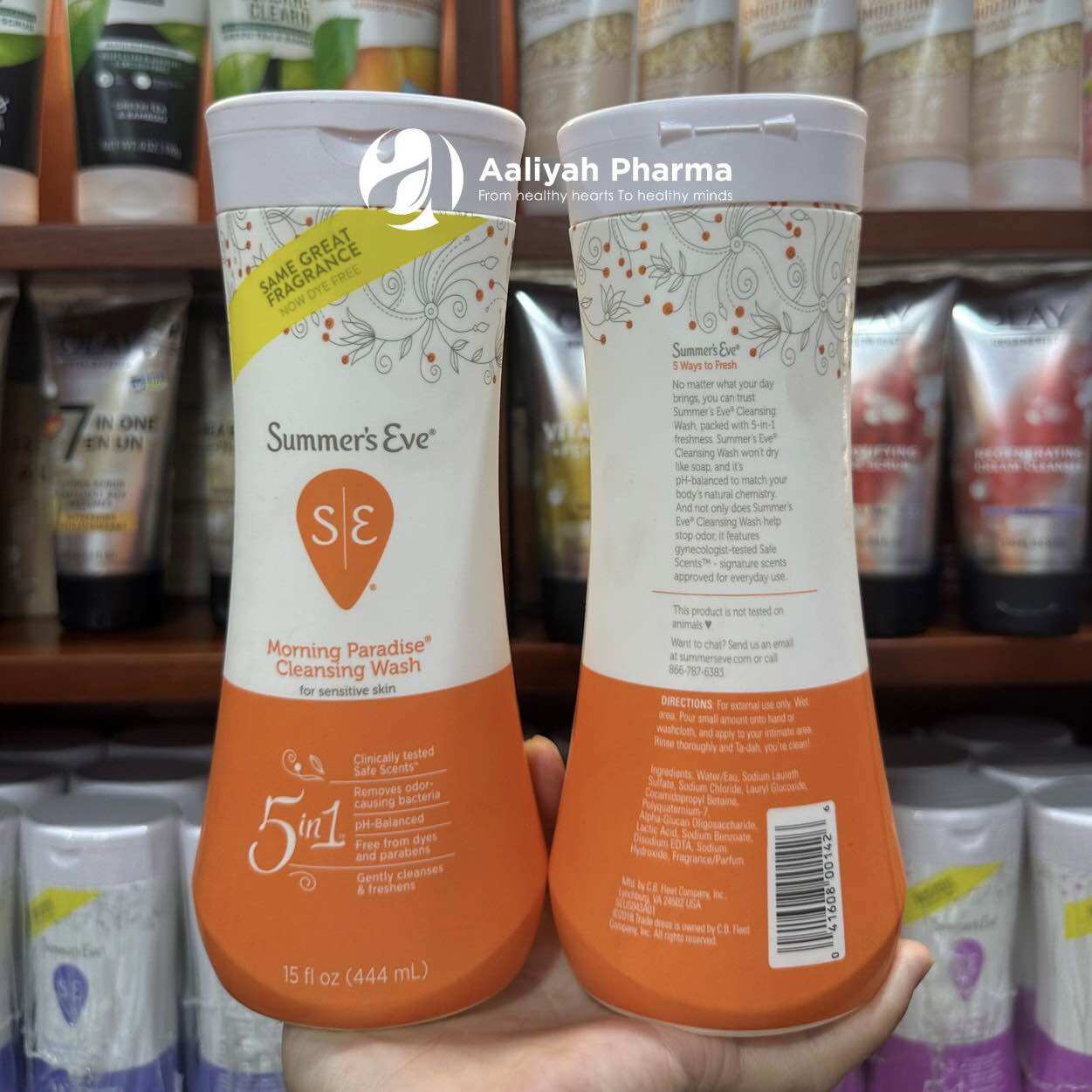 Dung Dịch Vệ Sinh Phụ Nữ Summer’s Eve 444ml Mỹ