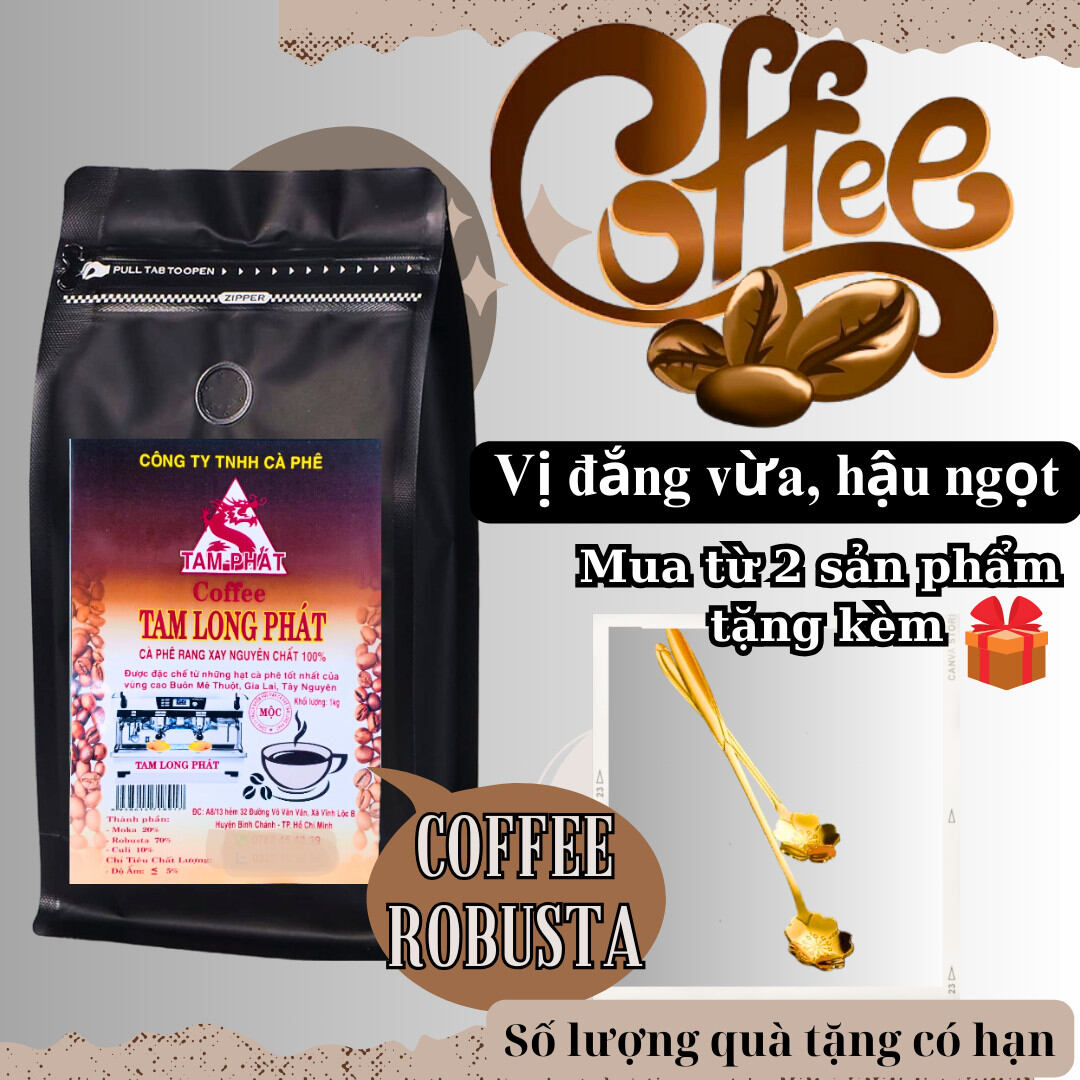 Cà phê robusta đặc biệt - rang mộc nguyên chất - pha phin, pha máy - thơm nồng, gu đậm mạnh, hậu ngọt - đủ các tùy chọn - thương hiệu cà phê chuẩn vị