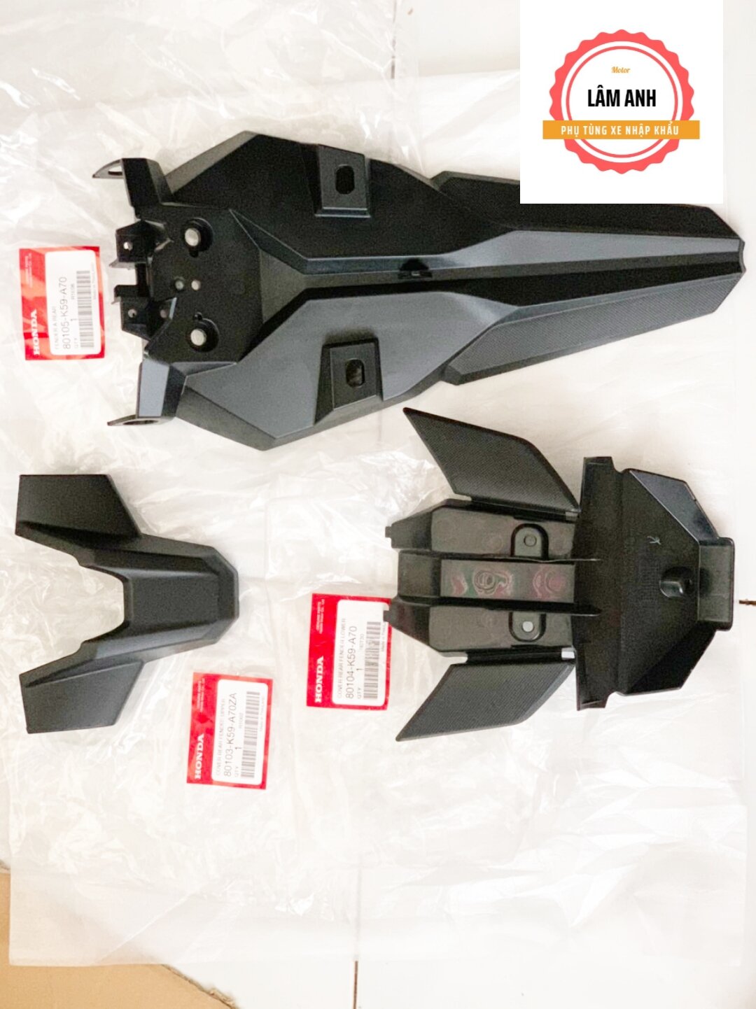 bộ dè sau vario click 2018-2021 Honda indonesia