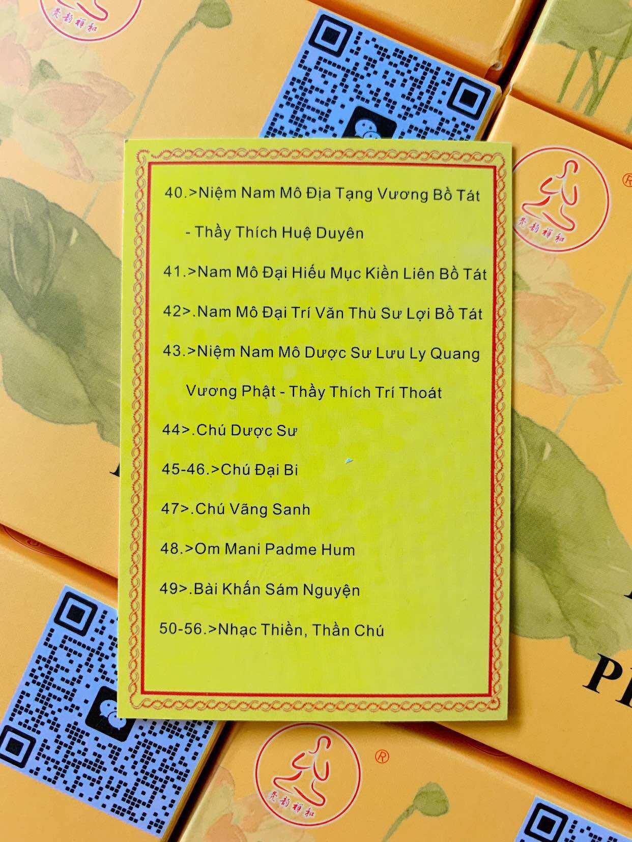 MÁY NIỆM PHẬT HOA SEN CÁT TƯỜNG BÌNH AN