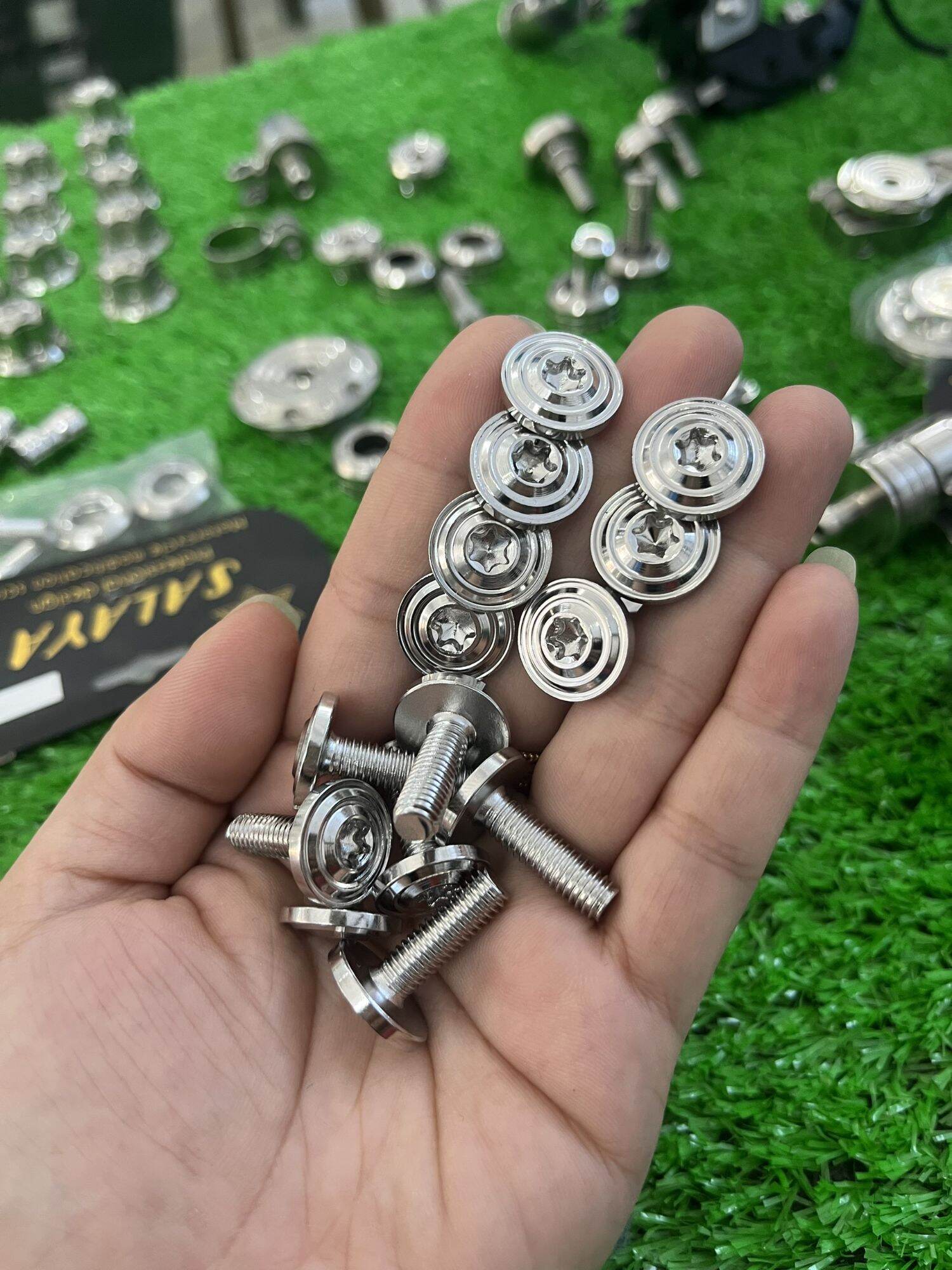 Ốc salaya full xe satria raider fi
