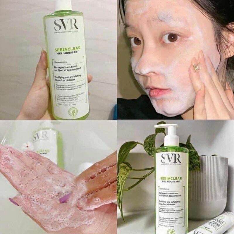 [Mẫu mới] Sữa rửa mặt SVR Sebiaclear Gel Moussant 400ml