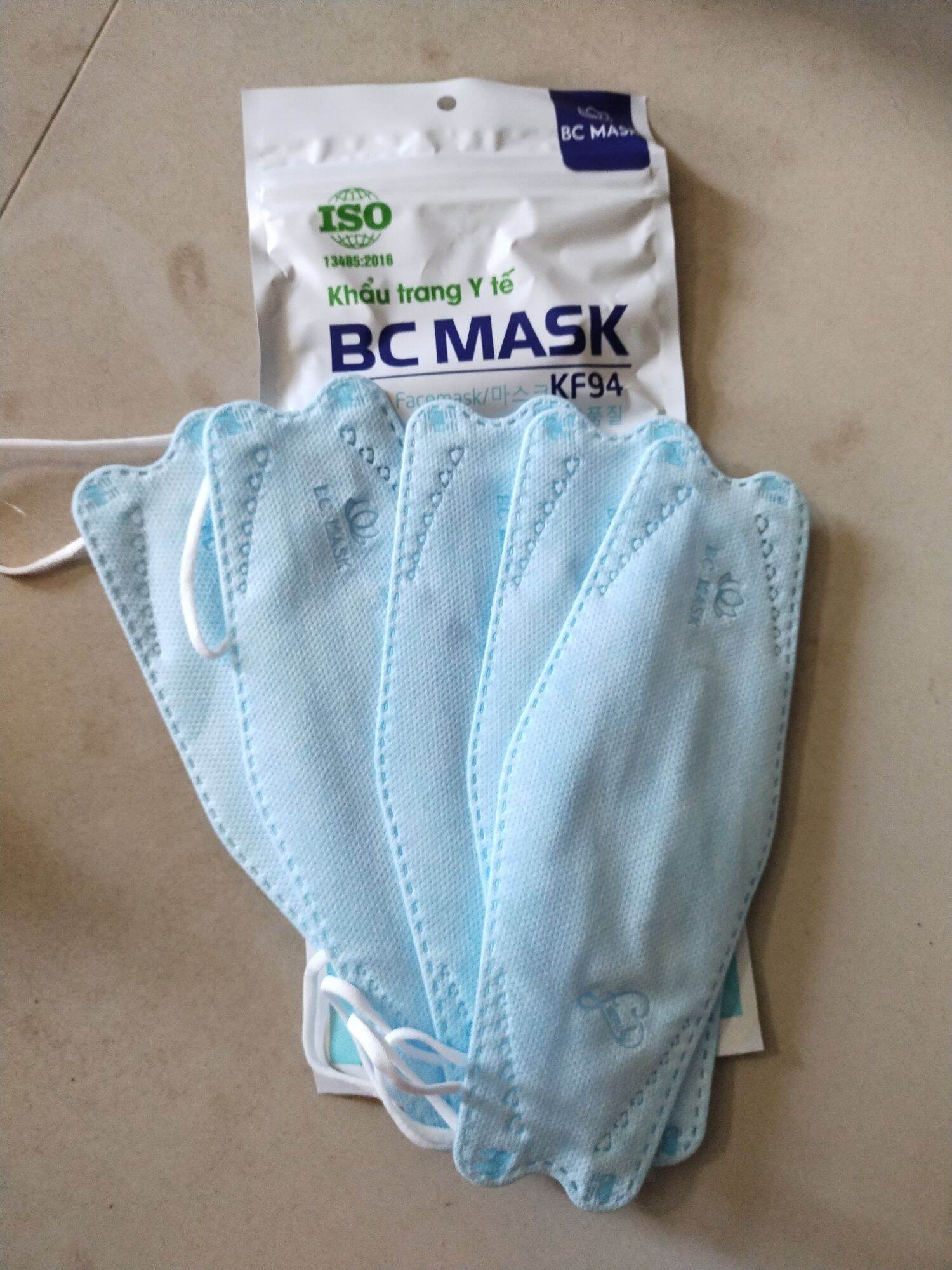 1 túi 10 cái khẩu trang 4d bc mask kf94. chỉ 13000