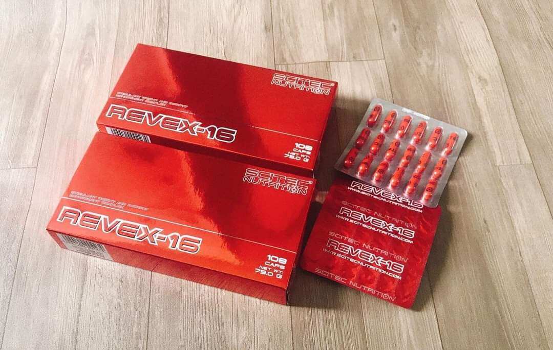 SCITEC REVEX 16 - ĐỐT MỠ GIẢM CÂN 108 VIÊN