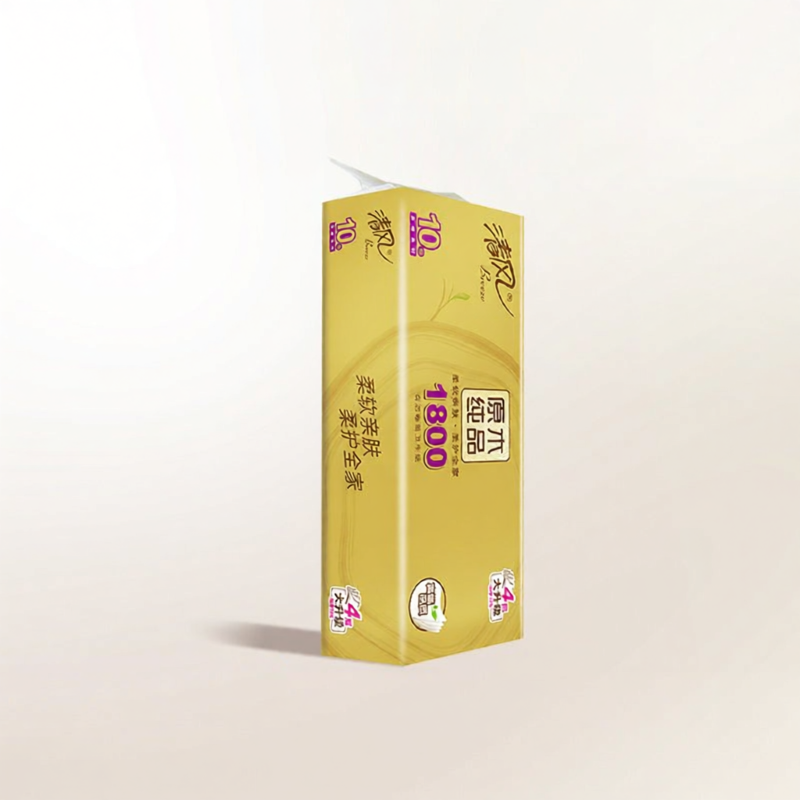 Affordable 4-Layer Household Toilet Tissue
