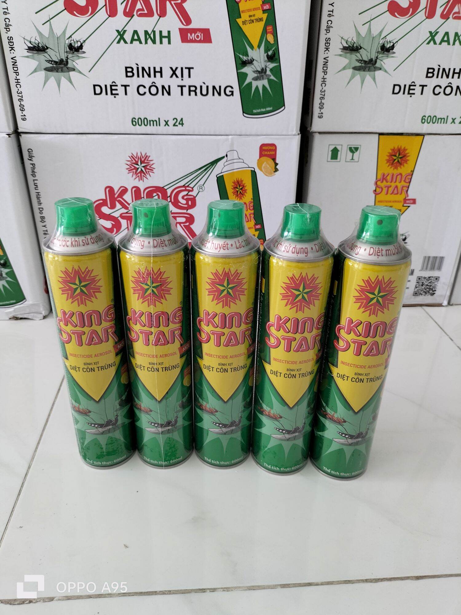 [XẢ KHO] Bình Xịt Diệt Côn Trùng Kingstar Xanh