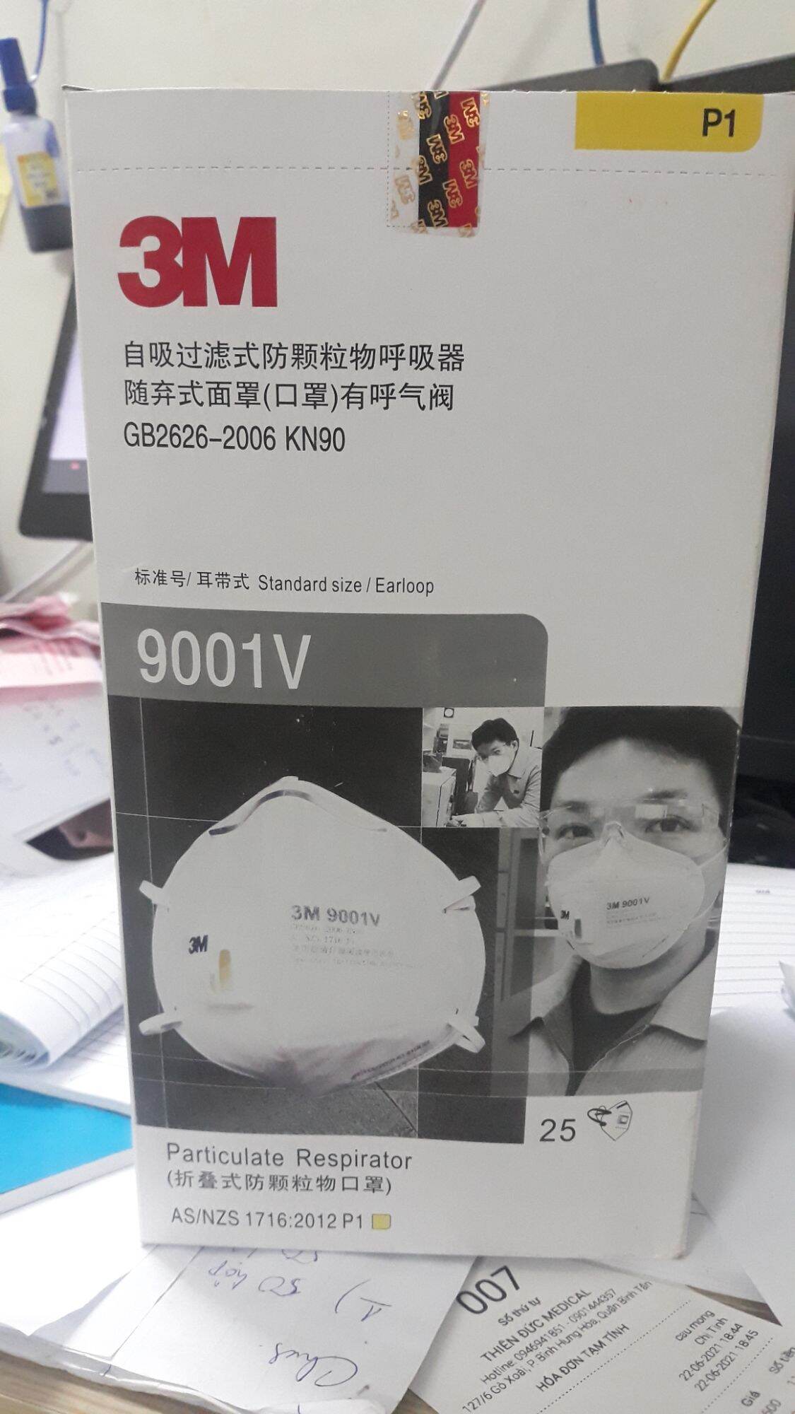 Khẩu trang 3M hàng chính hãng