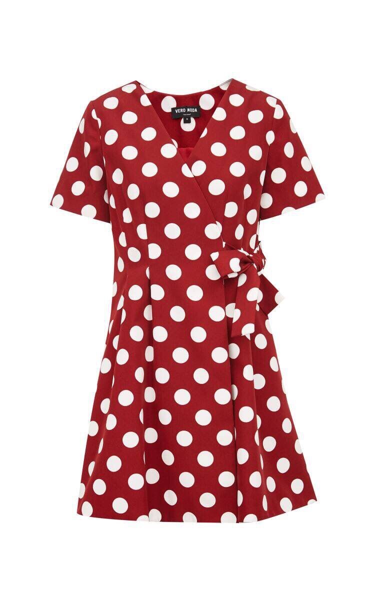 Đầm chữ A chấm bi Vero moda
