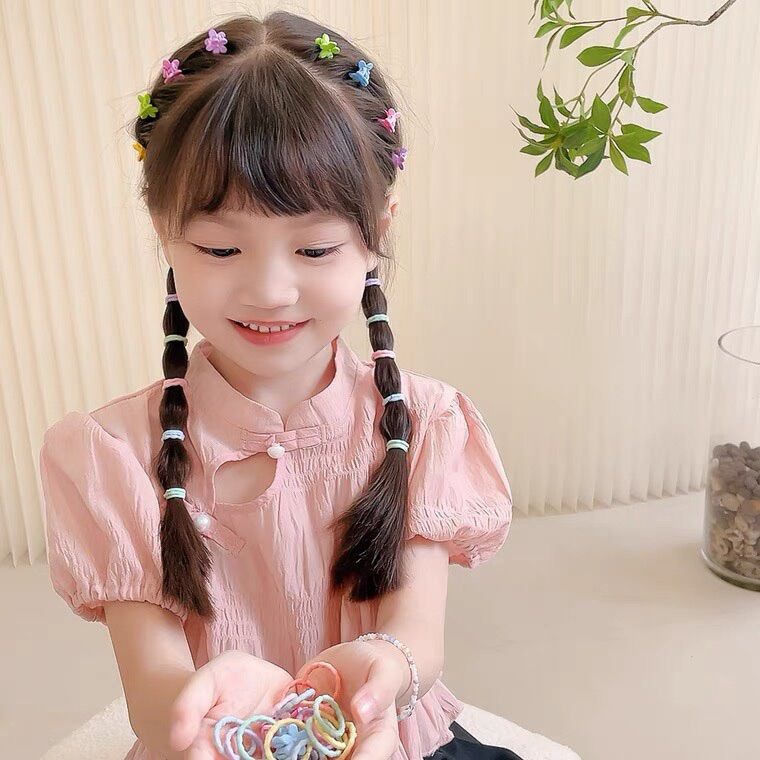 hộp kẹp tóc cột tóc cho bé gái phong cách hàn quốc