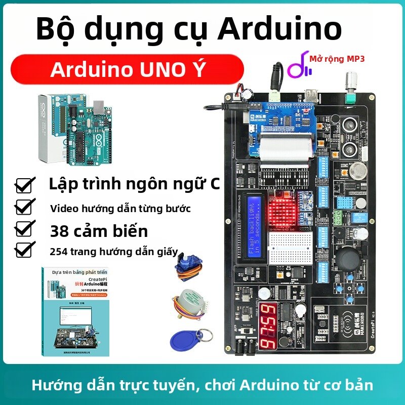 YOUCHUANGXIANG | Arduino Compatible Educational Programming Kit Sensors Giá 3,018,000 Đồng*Miễn phí vận chuyển