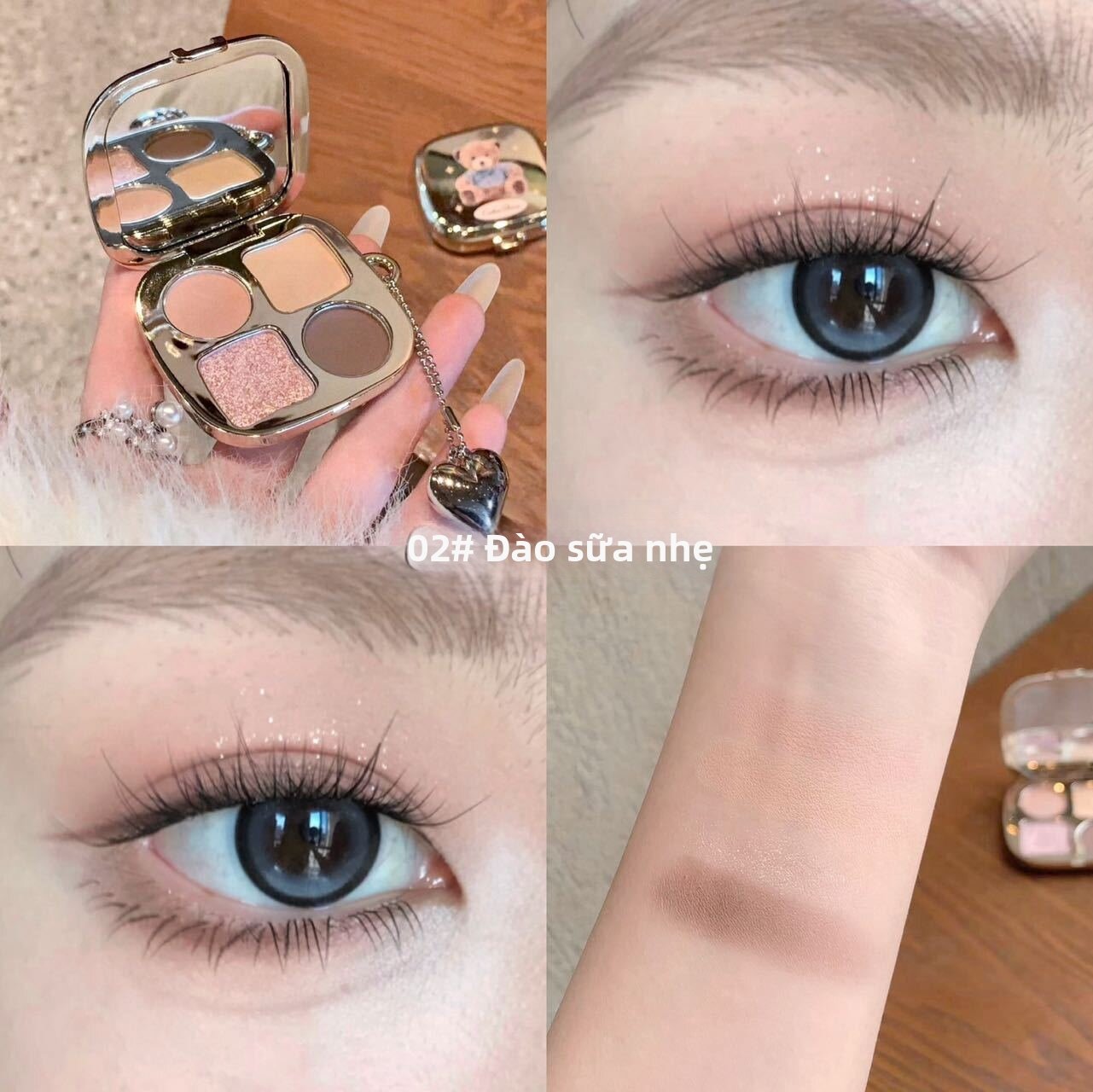 Omn | Bảng Mắt Màu Nâu Nude Độ Bão Hoà Thấp