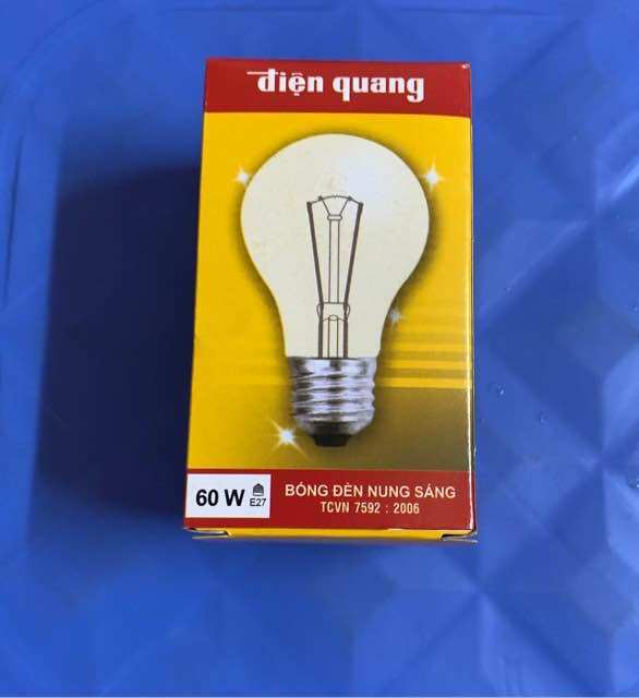 Bóng đèn sợi đốt dây tóc ĐIỆN QUANG 60W