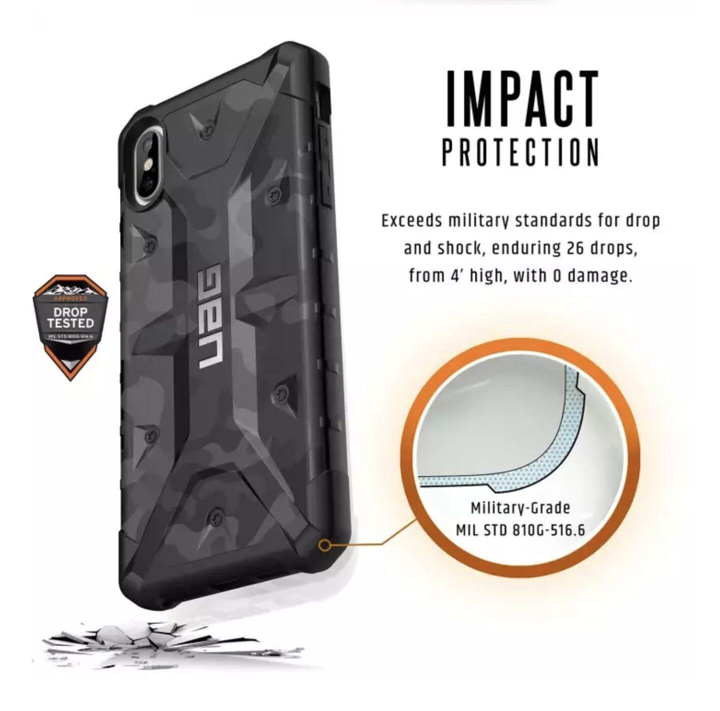 UAG Plasma/Monarch Ốp Lưng Chống Sốc iPhone XS Max//IP