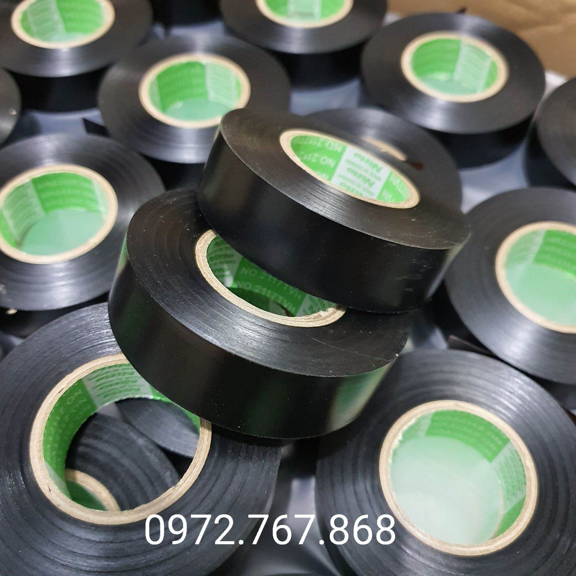 (10 cuộn) Băng keo điện Nitto hàng Nhật