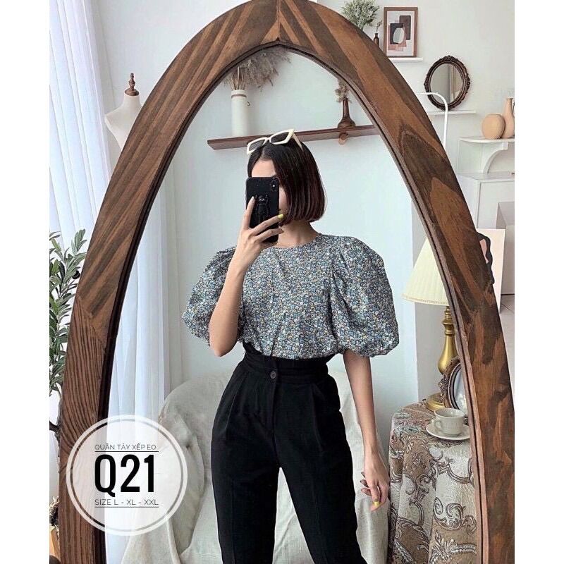 60-90kg Bigsize QUẦN TÂY XẾP EO Q21