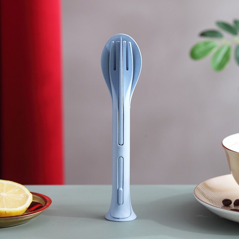 Bộ 3 trong 1 gồm thìa , dĩa , dao bằng lúa mạch