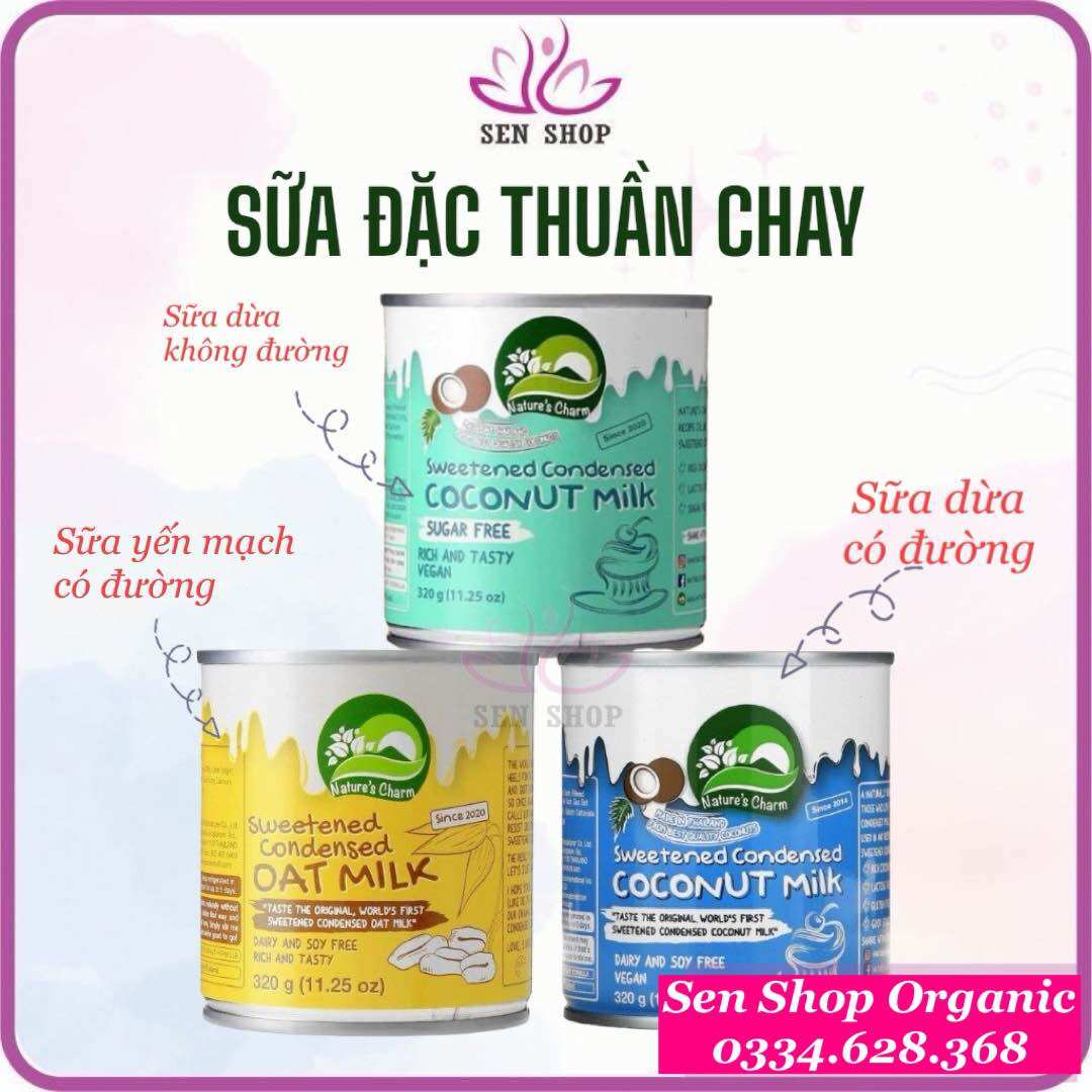 Nature's Charm - Vegan Condensed Milk from Coconut and Oats - 320Gr