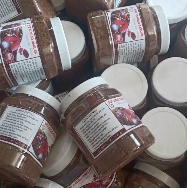 Bột cacao nguyên chất dak lak 500g