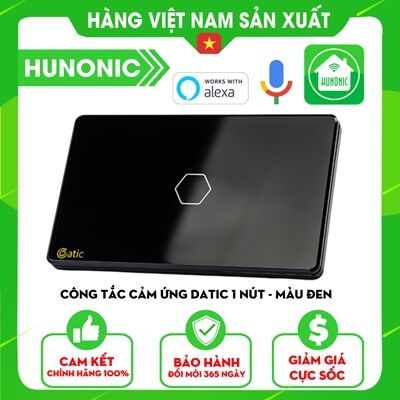 Công tắc thông minh hunonic datic wifi 1 nút