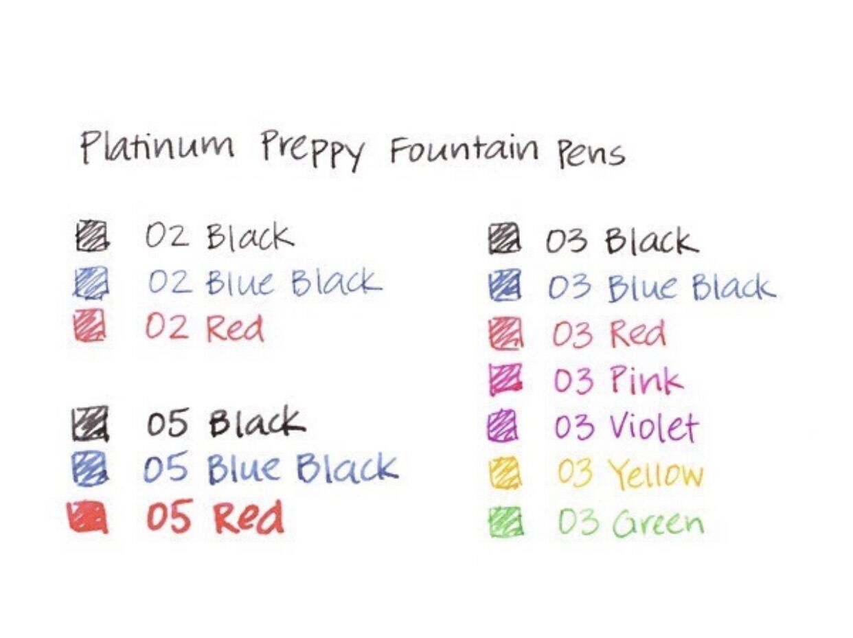 Bút máy Nhật Bản Preppy 03( made in Japan)