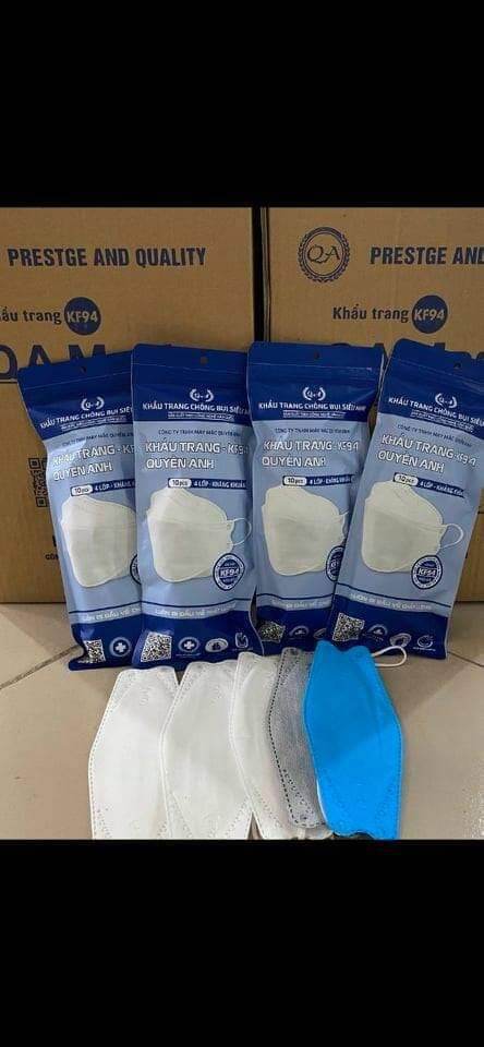 Khẩu trang KF94 Quyền Anh