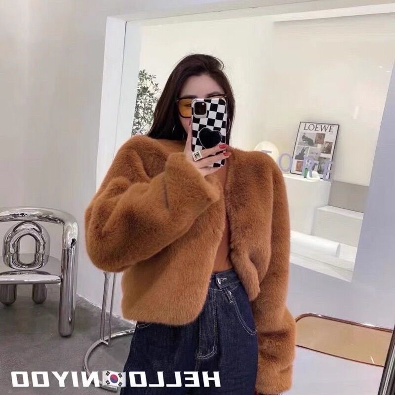 Áo lông dự tiệc cho nữ lông mịn và đẹp