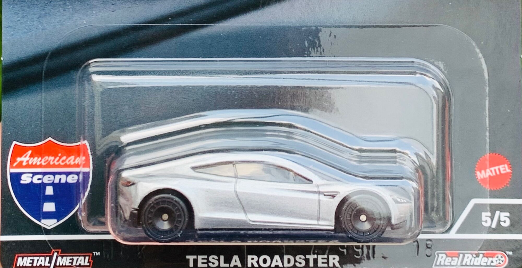 Hobby Store xe mô hình Hot Wheels Premium Tesla Roadster