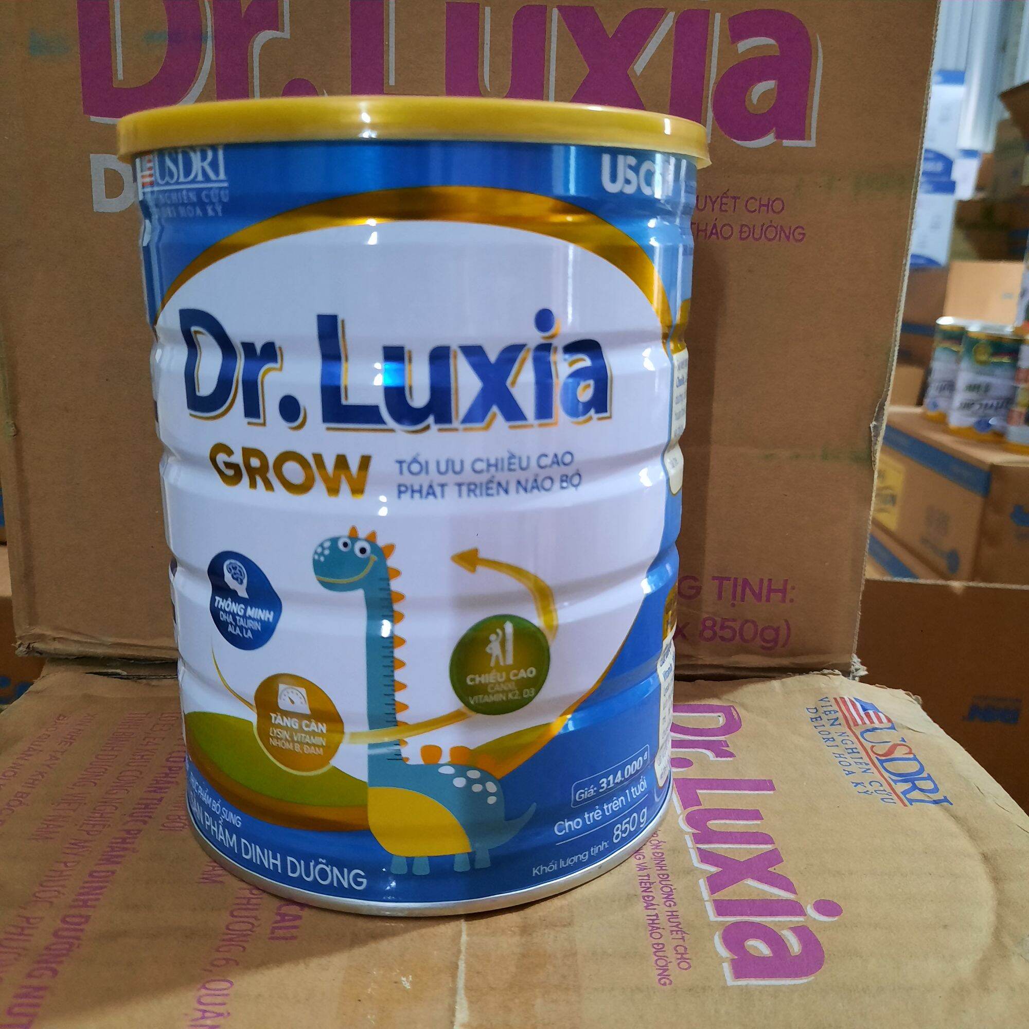 Sữa bột luxia grow trẻ trên 1 tuổi