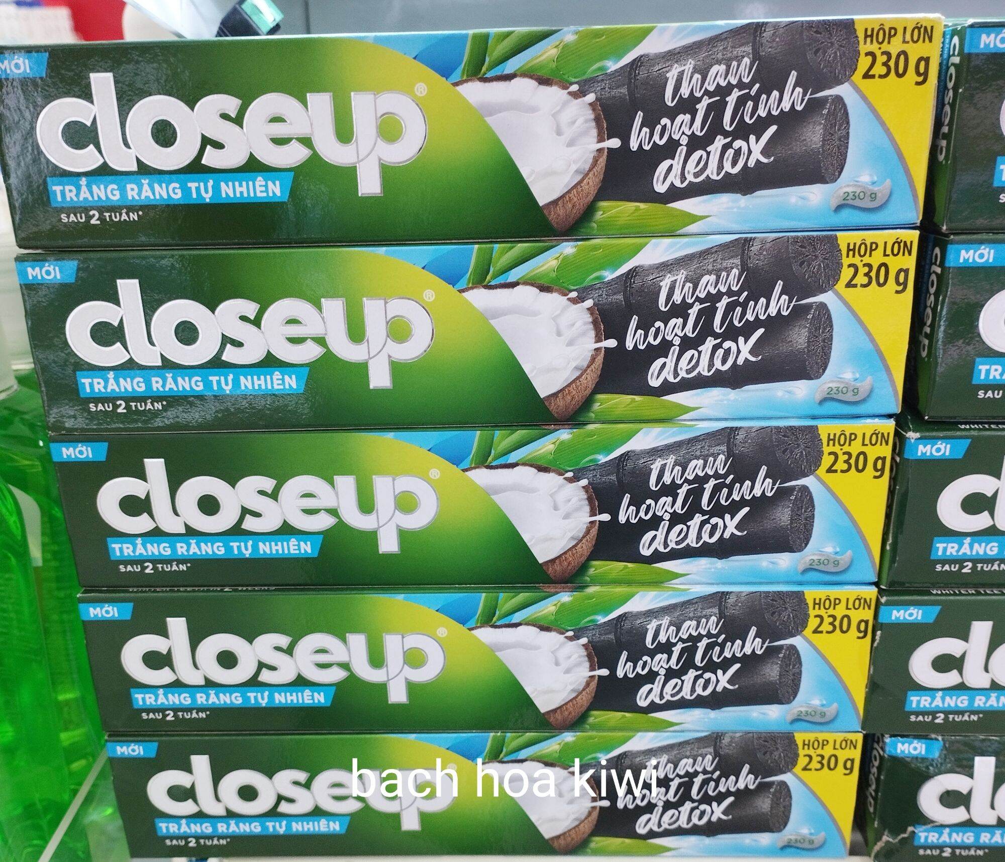 (Mẫu mới) Combo 3 cây kem đánh răng closeup dừa 230g