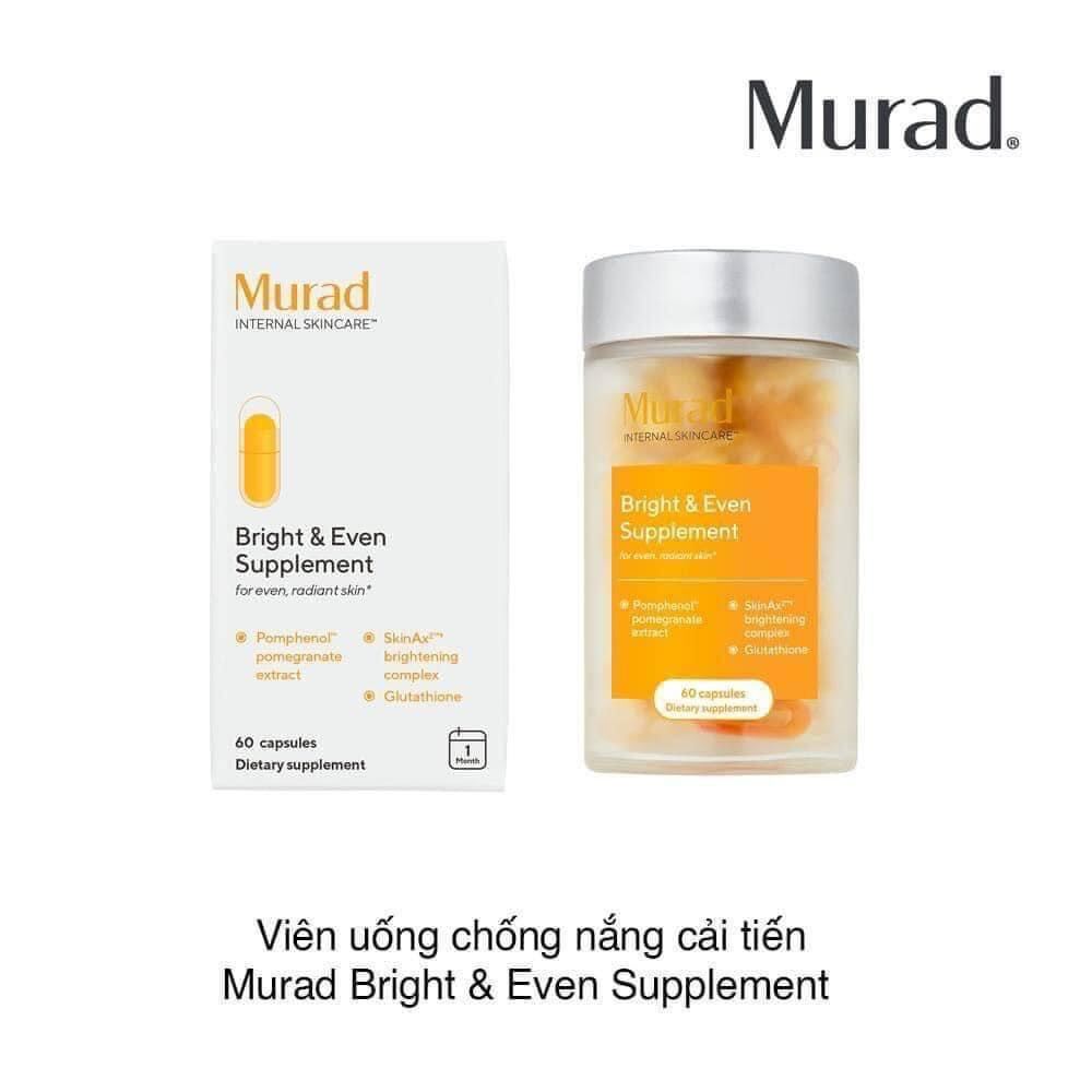 Viên uống chống nắng murad mẫu mới của Mỹ