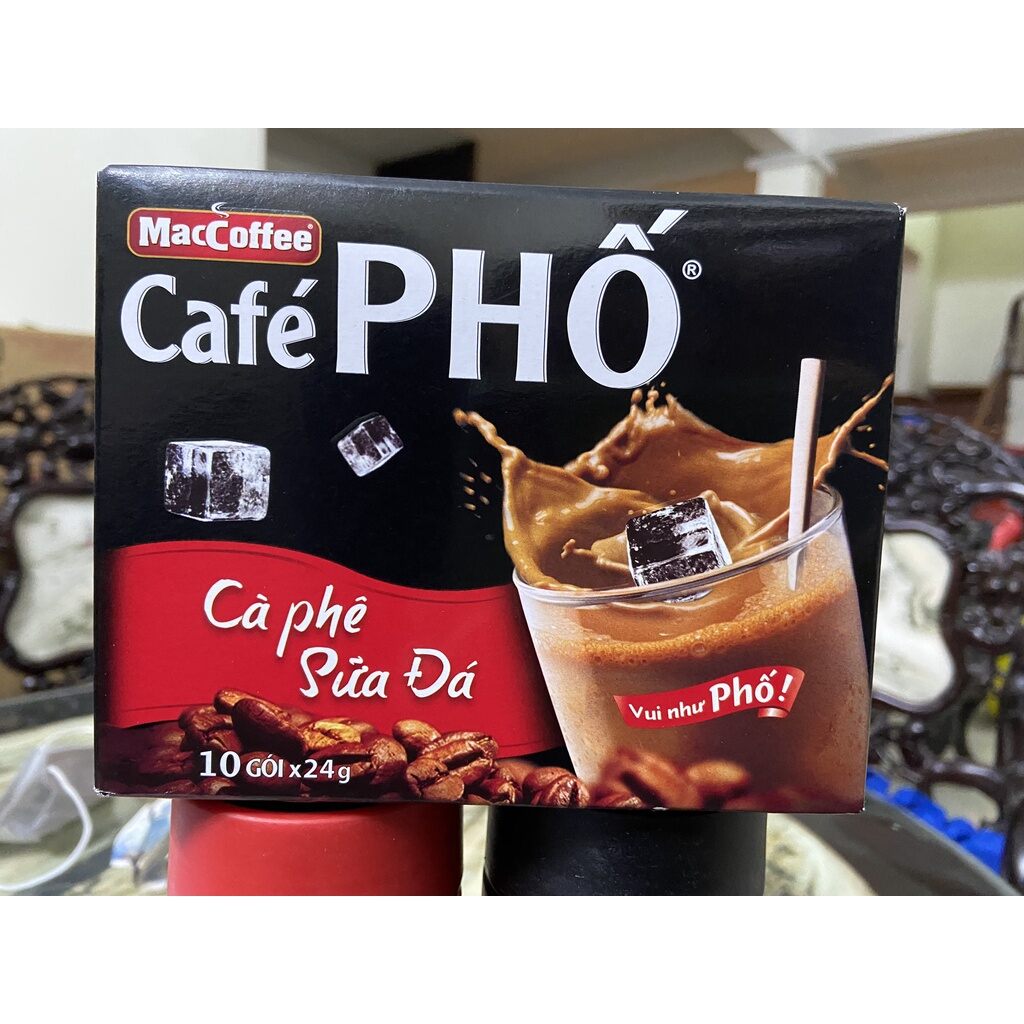 Cà Phê Sữa Phố Hộp 10 gói