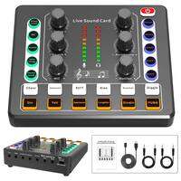 Card Âm Thanh Giao Diện Âm Thanh DJ Với Hiệu Ứng Trực Tiếp Và Bộ Thay Đổi Giọng Nói Dành Cho Phát Trực Tuyến, Podcast Và Chơi Game