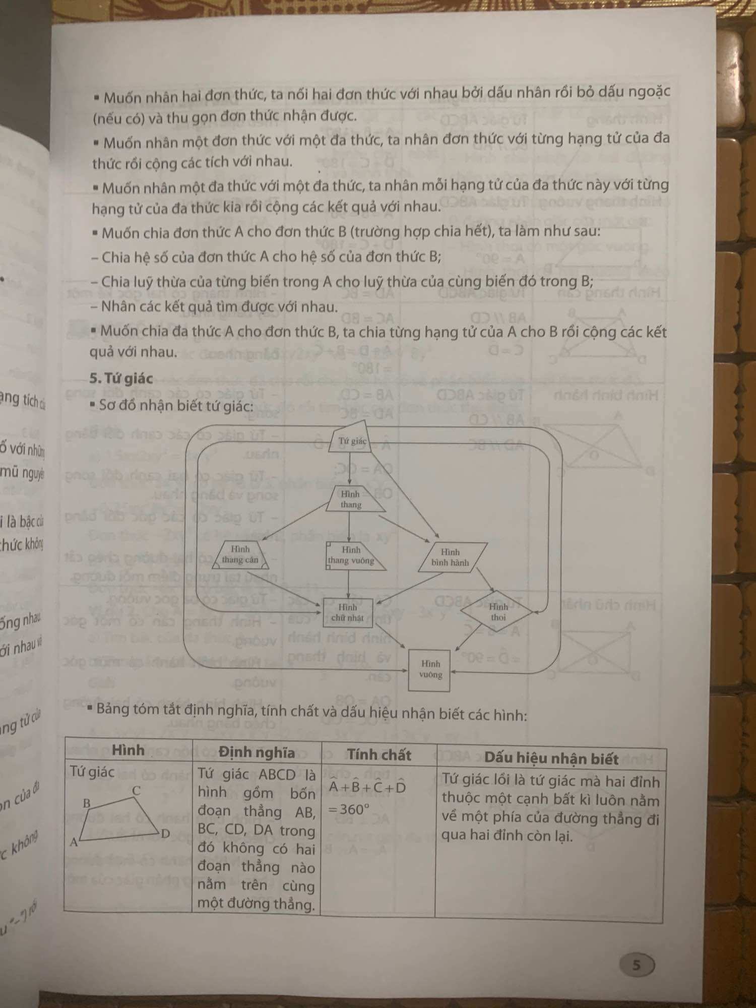 Ôn tập hè - Toán - Ngữ văn - Tiếng Anh 8