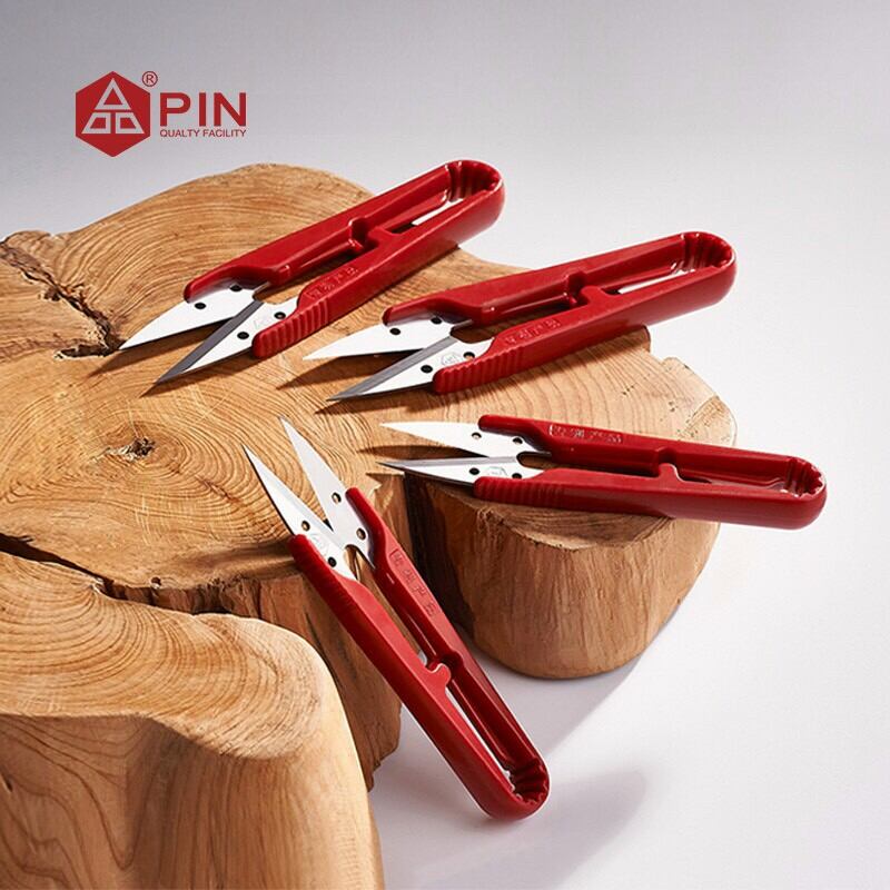 Kéo bấm chỉ pin đỏ