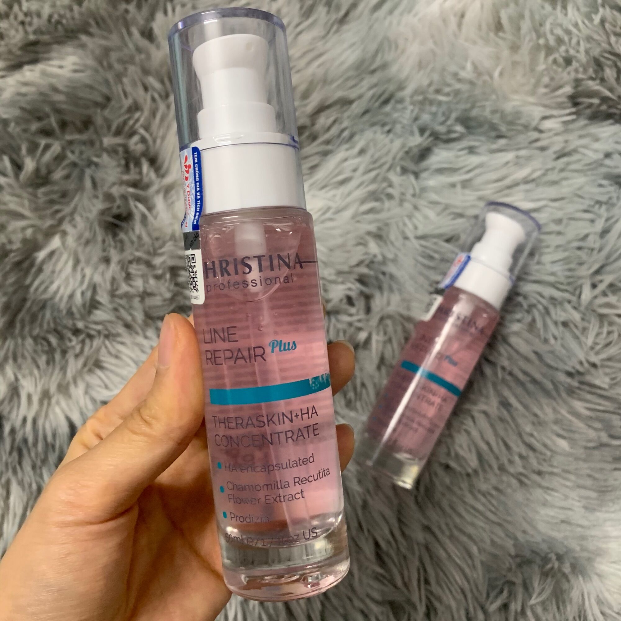 ✅ serum christina line repair - theraskin+ha concentrate 50ml cấp nước,trẻ hoá và phục hồi da