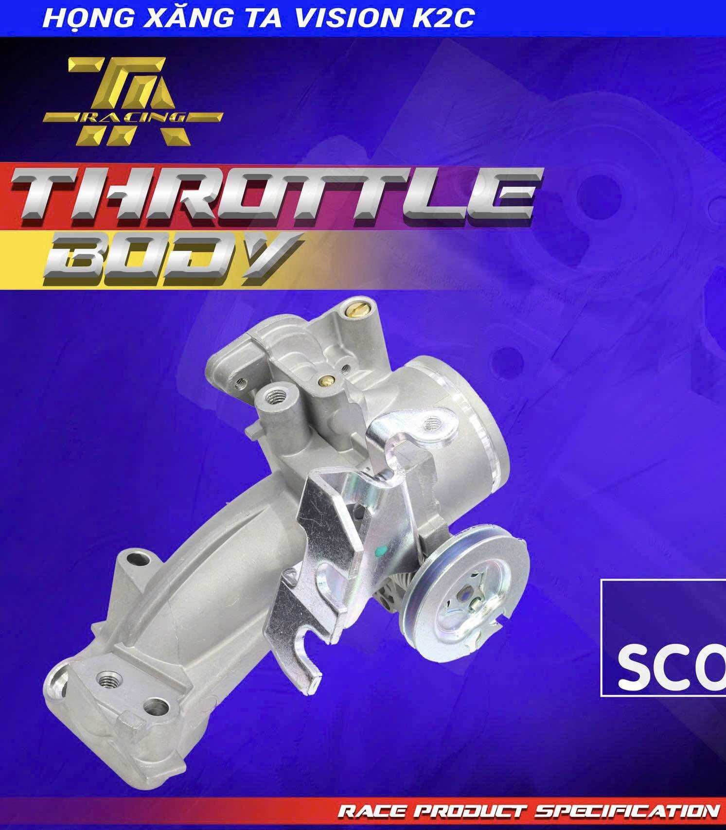 Họng Xăng TA Racing Cho Xe Vision K2C 2021-2026 , Scoopy 2021-2026