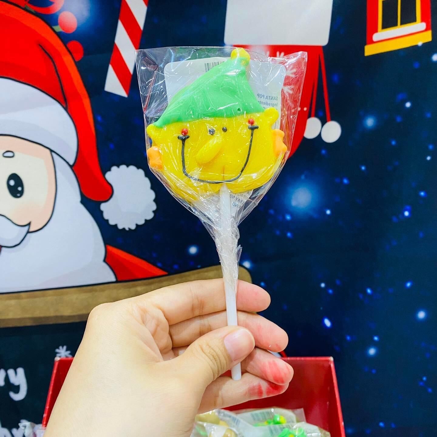 Kẹo mút Noel khổng lồ (1 cây) hàng Úc