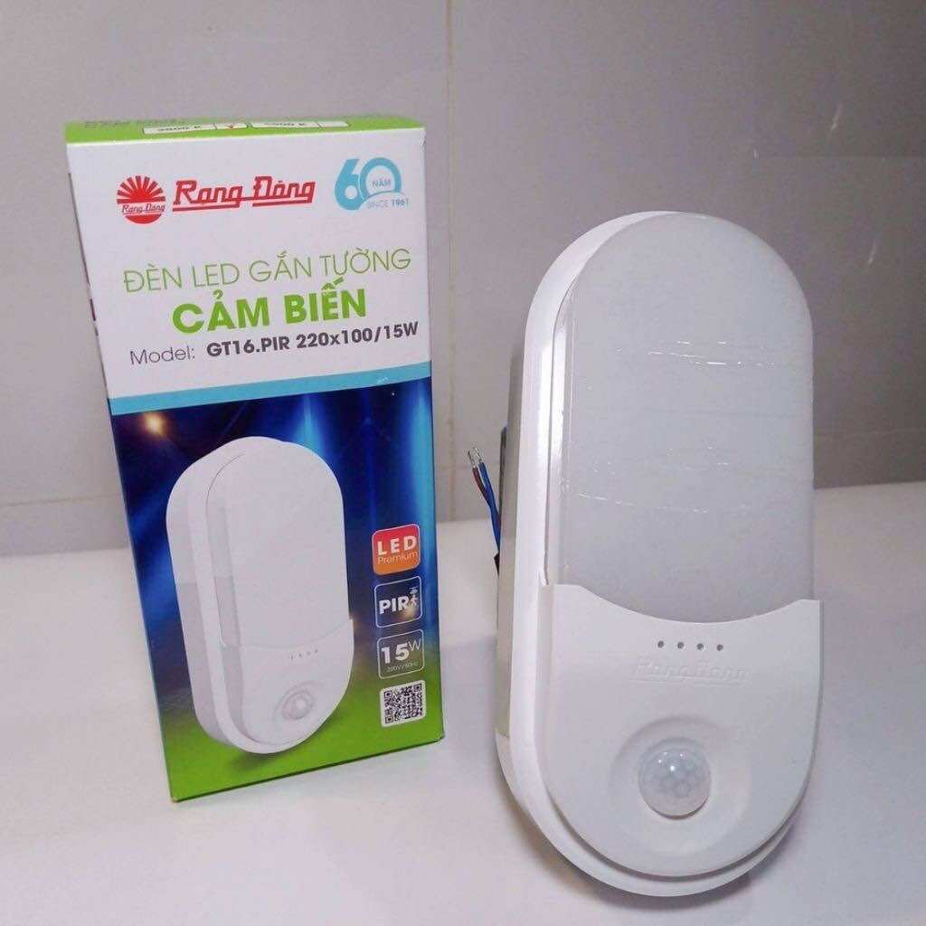 Đèn led gắn tường cảm biến 15w model: gt16.pir 15w