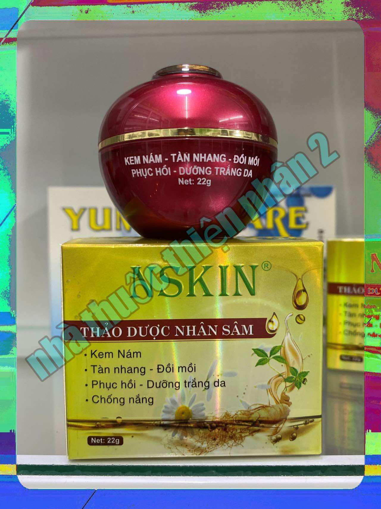Kem nám thảo dược nhân sâm nskin