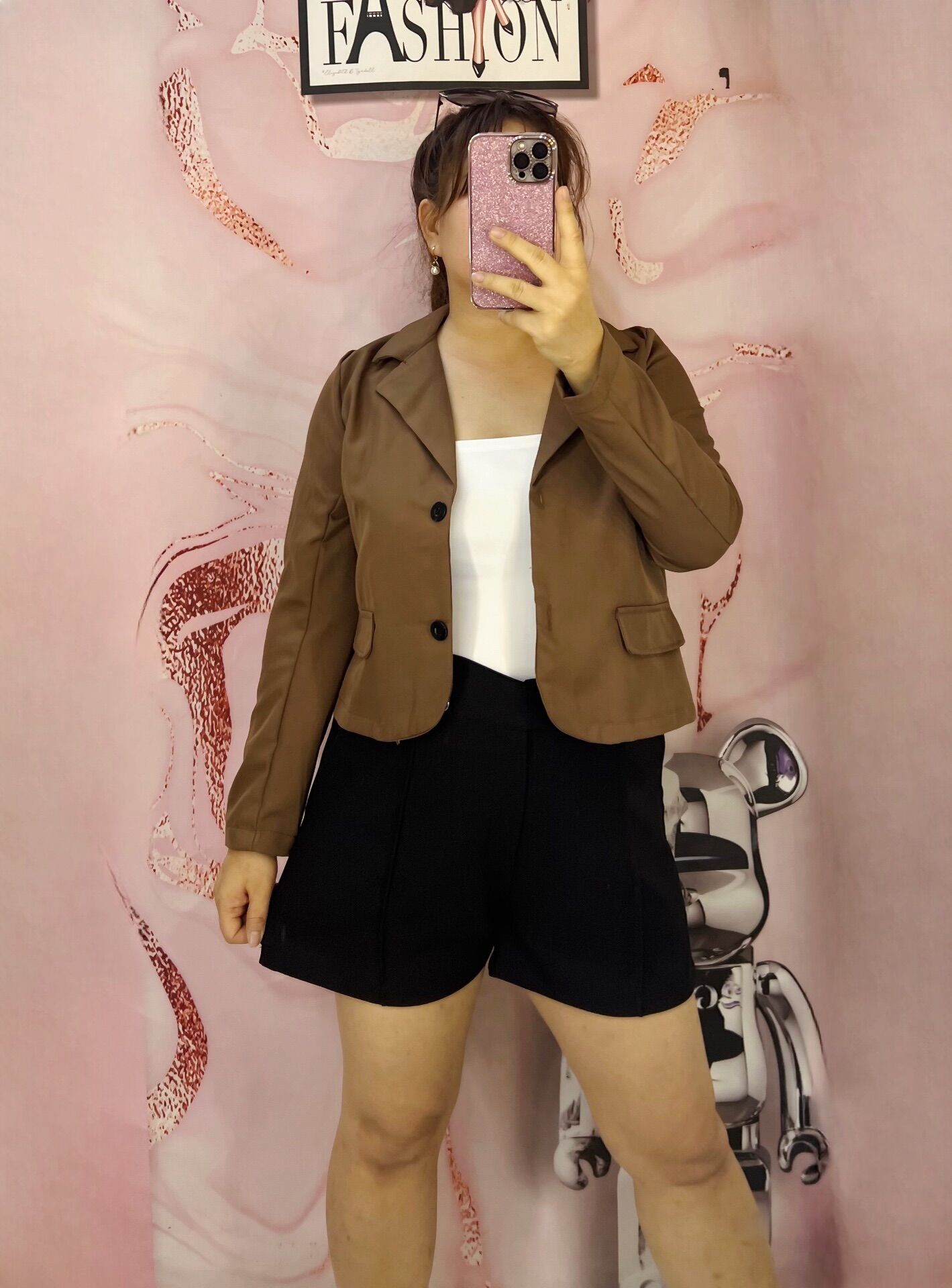 Áo Blazer dáng lững Bigsize 60kg đến 95kg