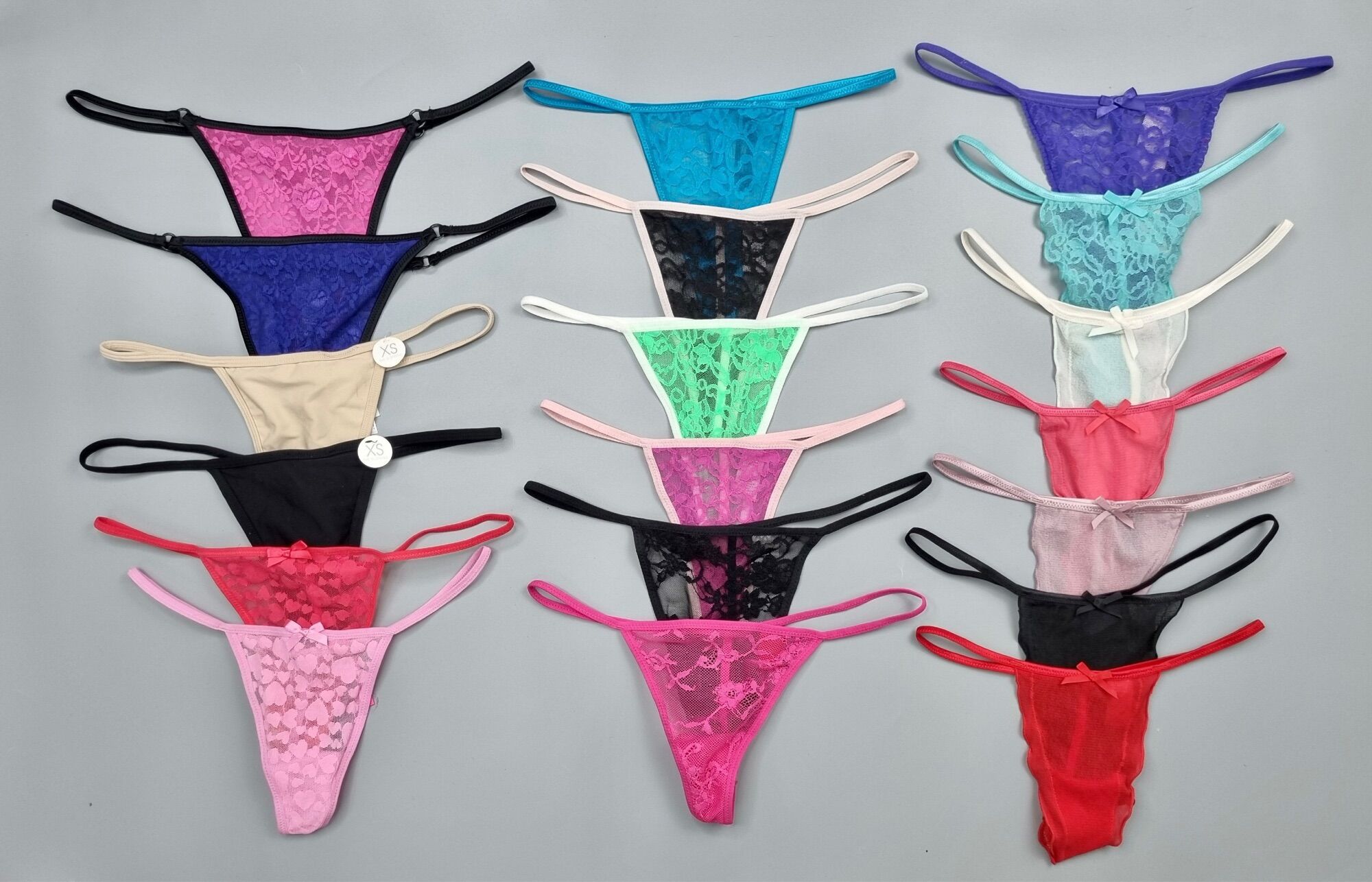 (CÓ BIGSIZE) Set 5 Lọt khe dây mảnh nhuyễn, G-string, T-string