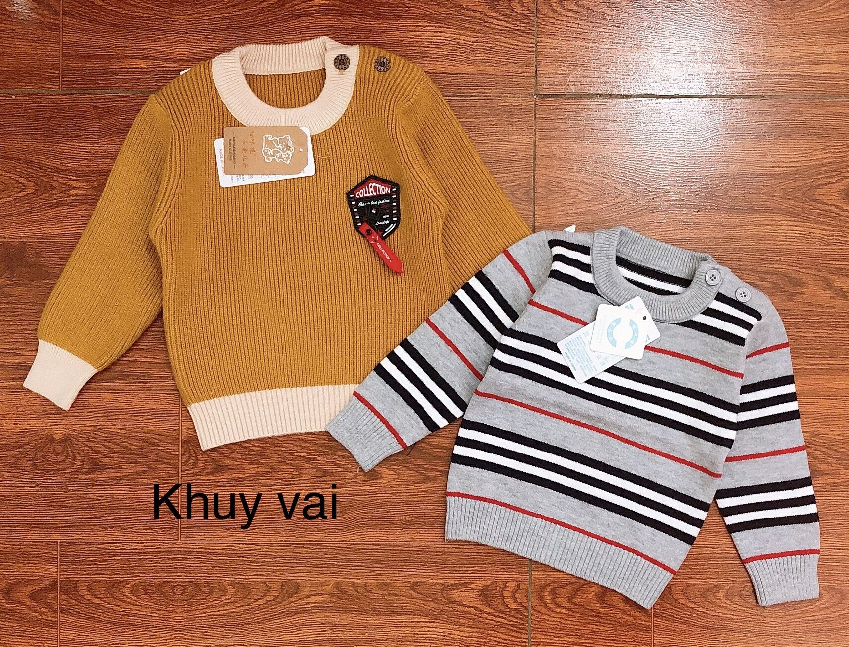 Áo len bé trai hàng Quảng Châu chất đẹp