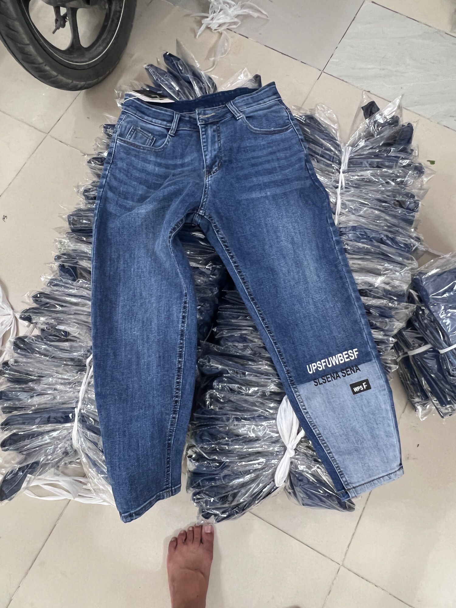 Quần jean baggy bigsize 50-85kg