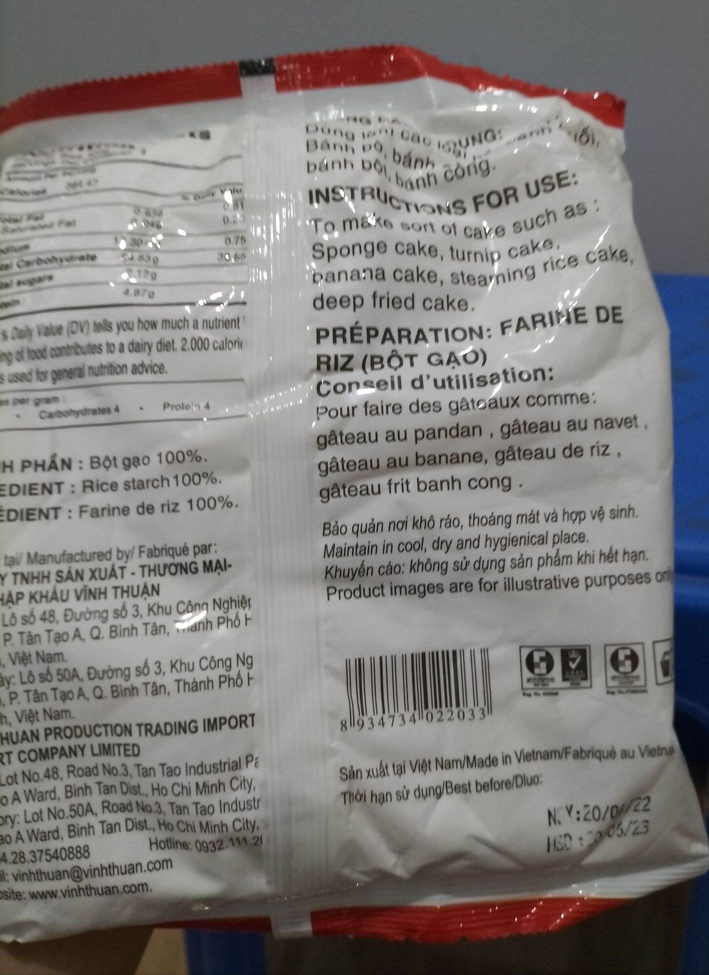 Bột chiên giòn vĩnh thuận (150 g)