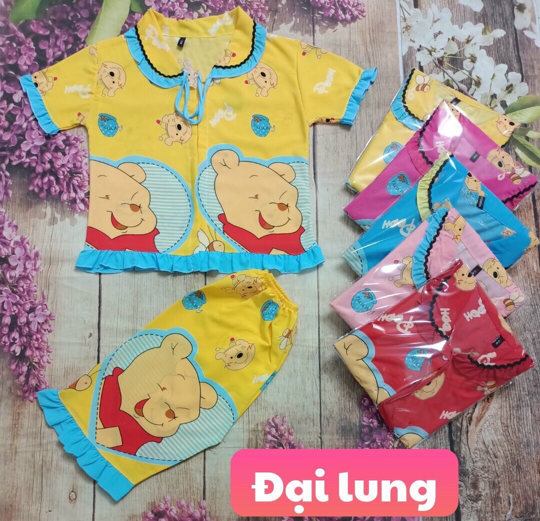 Bộ đùi cộc lụa tiểu thư cho bé 28-38kg