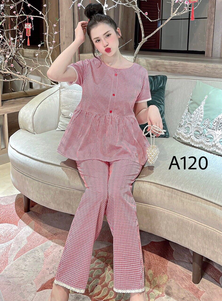 Đồ bộ mặc nhà vải kate 3 màu xinh